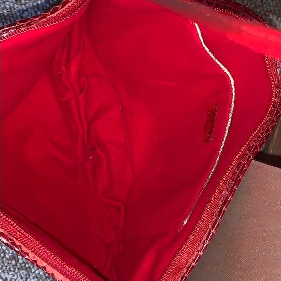 Carlo Fiori Vintage snakeskin clutch/shoulder bag - Picture 3 of 8